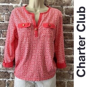 Charter Club‎ Soft Pima Cotton Top